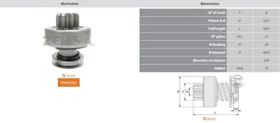 ZEN 1674 8 Dis Dacia Logan-Sandero 1.4-1.6-Renault Megane-C ZN1674 8200781939 F000CD1114 1674 7711135849 8200266777 225712 7711135335 F000CD1113 F000CD0002
