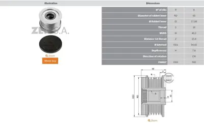 ZEN 5393 Mercedes Cdi 6 Kanal 535001510 A111540902 123320065 A131543602 123320051 9600 F00M991304 123510108 332293 A0101549602
