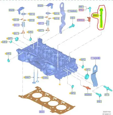 FORD OTOSAN GK2Q 6065 FA N Cıvata - Altıgen Ford: GK2Q 6065 FA N GK2Q 6065 FA N