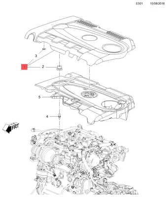 PSA 55576412 Part 55576412 55576414 607304 607305