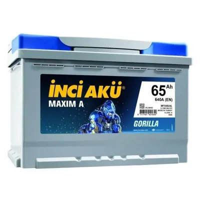 INCI AKÜ 1011172 Akü 12V 65AH 