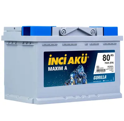 INCI AKÜ 1011174 Akü 12V 80AH 