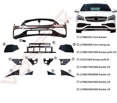 VORTEX V2205632 On Tampon Set Amg Braket - Izgara Cla W117 16> V2205632