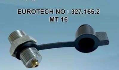 EUROTECH 327.165.2 Sisirme Rekoru Test Portu 16m-1,5 4637031240 4637031030 36509165 46501161 0228010800 0228011400 1506110 1506701 7C462B161AA A3292001