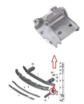 VORTEX V0200291 On Tampon Plakasi Sag F10 10> 51117186514