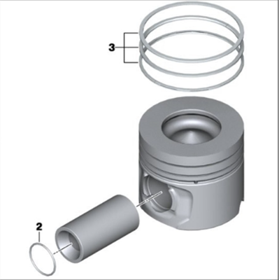 SONNE 095KR01103 Piston-Segman 0,20 Kisa (Std 84,00mm) N47 D20 C E81 E82 E87 E88 F20 F22 F87 F21 E90 E92 E93 F30 F80  11257810755 11258580699