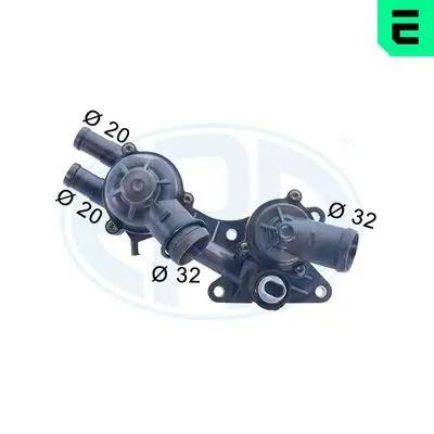 OPTIMAL E-350589A Termostat Komple (Vw Golf 0409  Passat 0611  Polo 02) Bagblfblp 03C121111K
