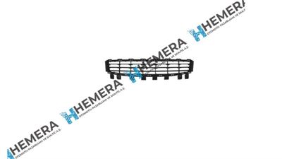PULO PU-R06 Tampon Izgarası On Alt Mat Sıyah Megane 05> 8200412379 22004096 4375590 765404 4464145 MG06110 6041916A1 3656401C 3659539A ACI4375590