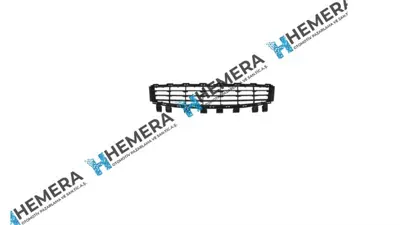 PULO PU-R06 Tampon Izgarası On Alt Mat Sıyah Megane 05> 8200412379 22004096 4375590 765404 4464145 MG06110 6041916A1 3656401C 3659539A ACI4375590