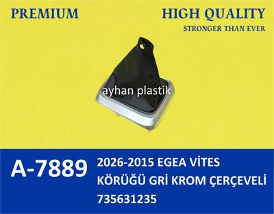 AYHAN PLASTIK A7889 Vites Korugu Krom Cerceveli  Fiat Egea 2015-  735631235