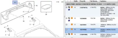 PSA 13275952 Tutucu, Tasıyıcı 13275952 184871