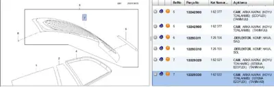 PSA 13329330 Glass, Rear Wındow 13329330 162022