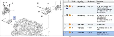 PSA 13343561 Bracket 13343561