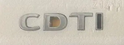 MTJ Z1211 Yazı -cdtı- Tek Sıyah Y.M. Opel Astra H Corsa D 5177347