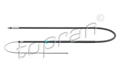TOPRAN 501726001 El Fren Teli Arka Sol 03> 5-Seri E60-E61 1987477948  34406761097 34406770603 