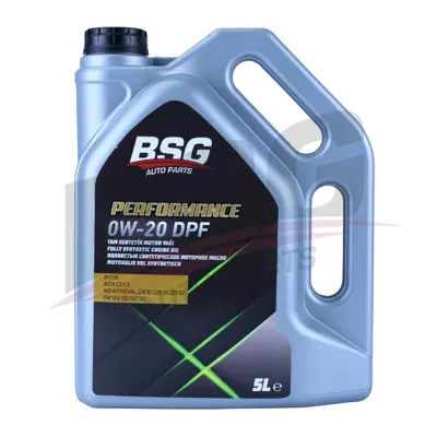 BSG 99-998-077 Motor Yağı 0W-20 DPF PARTİKÜL PERFORMANCE 5 LİTRE MOTORYAGI