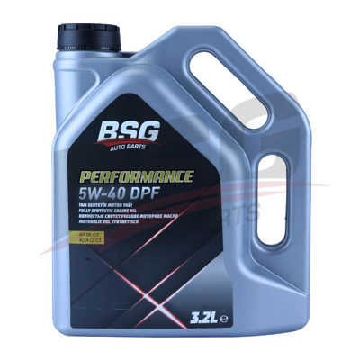 BSG 99-998-107 Motor Yağı 5W40 - DPF PERFORMANCE 3,2 LİTRE MOTORYAGI