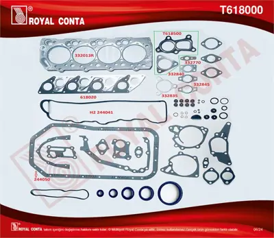 ROYAL CONTA T618000 Takim Conta 2091042E00