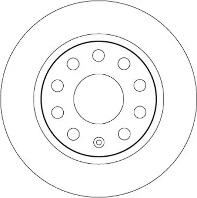 TRW DF6553 Arka Disk253x10 5x112 (Skoda Octavia 18) 5Q0615601C 600325820 92306603 107516 10015V BG5022C 8D61611 J3310802 BV6181 600325852