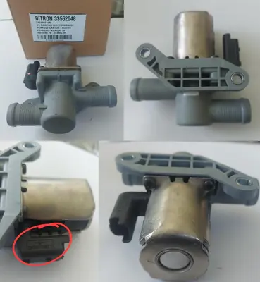 BITRON 33562048 212309316r Su Dağitici Elektrovanasi Captur Clio Iv Express Kango Iii Megane Iv 212309316R