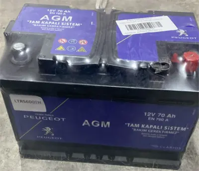 PSA LTR5600TH Peugeot Agm Aku Start Stop 70ah 760a (278x175x190) LTR5600TH