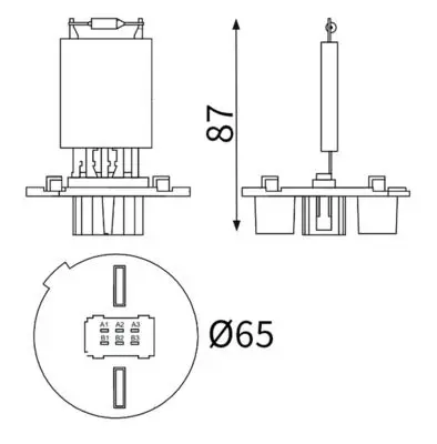 BEHR MAHLE ABR177000S Klima Şalteri 169-245 A1698200397