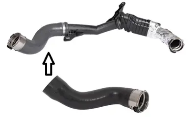 OTOZONE  HOB2202 Turbo Hortumu Büyük Plastik Parça Hariç Clio Iv-Do 144604018R 144609034R 144608294R