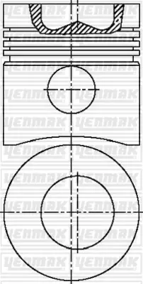 YENMAK  31-03961-000 Piston-Segman Q100.0mm Std-Steyr-Traktor 768 Wd  