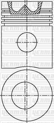 YENMAK  31-04050-000 Piston-Segman Q95.25mm Std-Volvo-D 50 A/B 