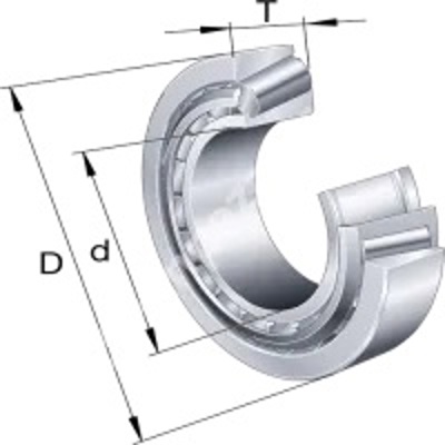 SKF 30206 Konik Rulman 