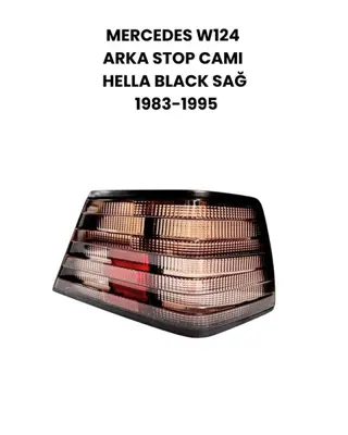 İthal 182020048 Arka Stop Lambasi Cami Sag Hella Black Mercedes W124 83> 1248200264 3024940 1248201464 A1248200264 98290298 2VP004686121 18329 2VP004686141 1612090 50142609