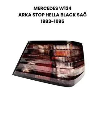 İthal 182020050 Arka Stop Lambasi Sag Hella Black Mercedes W124 83> 1248200264 3024940 1248201464 A1248200264 98290298 2VP004686121 18329 2VP004686141 1612090 50142609