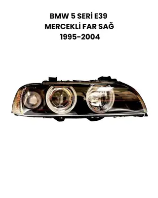 İthal 182020130 Komple Far Sag (Siyah) Beyaz Sinyal Bmw E39  63126902426 1223482 50117134 718121601921 650126A1 637964 20161061 PP0824D LP192R 38020534