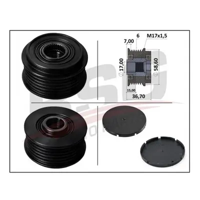 BSG 30-630-007 Alternatör Kasnagi 5M5Q10344AA