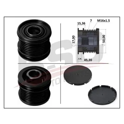 BSG 60-630-005 Alternatör Kasnagi A6421500660