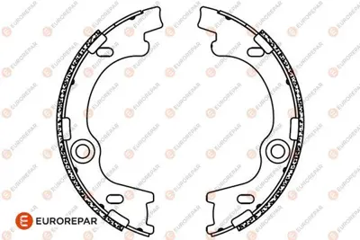 EUROREPAR 1690924680 Fren Balatasi Arka 583501HA00