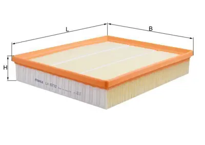BEHR MAHLE LX5732 Hava Filtresi MB3G9601BA