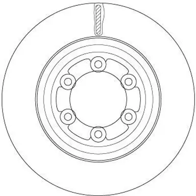 TRW DF6736S Fren Diski Ön 8981246633
