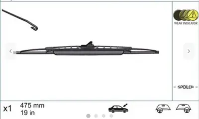 Valeo 116608 Silecek Supurgesi X1 Vw Polo St Astra G 567811 116111 7711172776 766306S1AG01 116192 81264400066 6N0998003 DM048 6426CC 1H0998001A