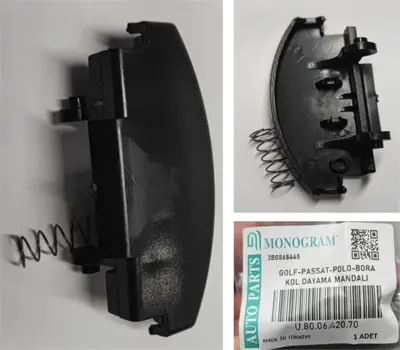 MONOGRAM U.80.06.420.70 Kolcak Mandalı Volkswagen Group 3B0868445