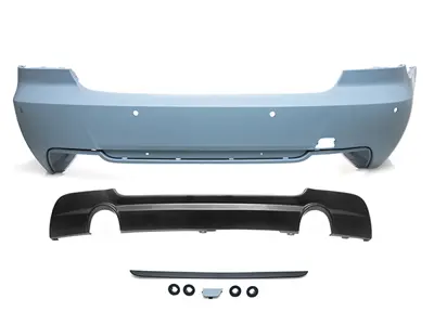 WENDERPARTS B A51128044934S2 Komple Tampon E92+LCI E93+LCI Arka PDCli <O-O> Egz.Çıkışlı -M-Tech- 2006-13 51128044934S2