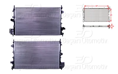 AUTOLUX 2113109-22 Su Radyatoru Mekanik Mt 649x399x26 2113109-22