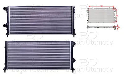 AUTOLUX 2113122-22 Su Radyatoru Mekanik Mt 700x306x26 2113122-22