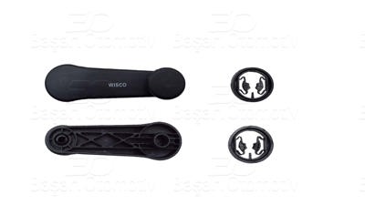 WISCO 1223405-00 Cam Acma Kolu Siyah 1223405-00