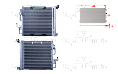 WISCO 2143037-00 Klima Radyatoru 405x377x16 2143037-00