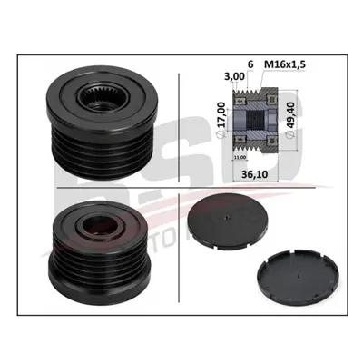 BSG 15-630-001 Alternatör Kasnagi 12317560483 210903 12317516103 423979 12314466273 T448696 OAP7111 12317552353 431330 5158