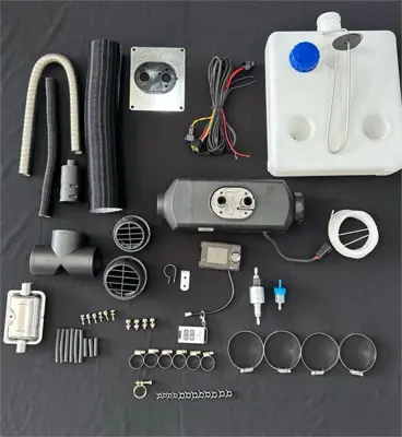 İthal TC18-04 Arac Ici Isitici D4 5kw 24v Yakit Depolu Universal  TC1804