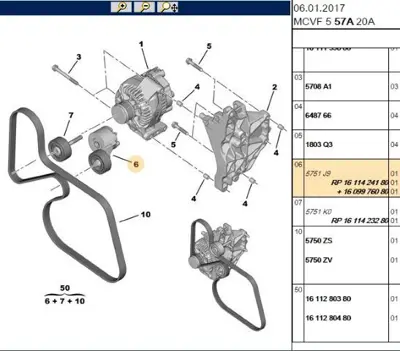 PSA PSA 1609976080 Baglanti Civatasi 1609976080