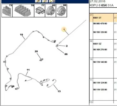 PSA PSA 6561.ST Anten Cubugu Partner Ve Partner Tepee 6561.ST