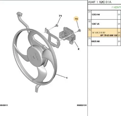 PSA PSA 7903006100 Vida PSA 7903006100